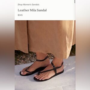 Jenni kayne leather mila sandal